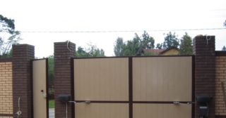 Купить распашные ворота автоматические Североморск, цена от 3800 руб.