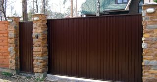 Купить откатные ворота консольные Североморск, цена от 2811 руб.